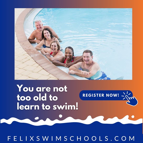 Adult swim lessons